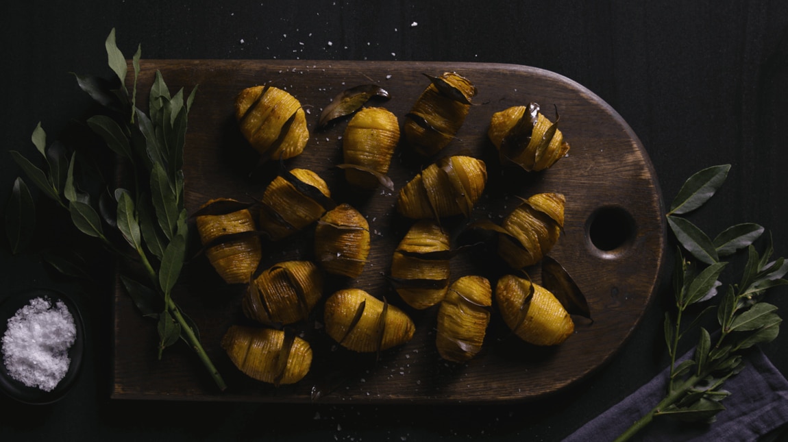 HASSELBACK POTATOES