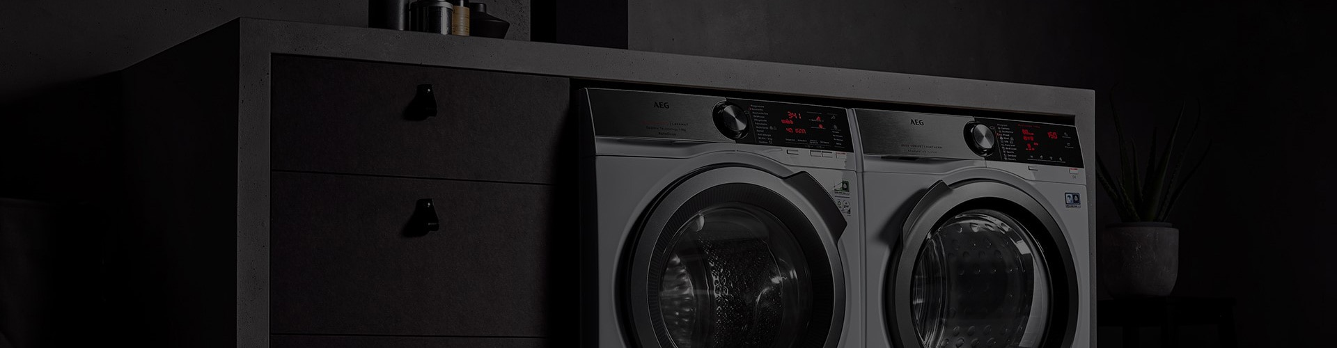 Aeg washing deals dryer machine