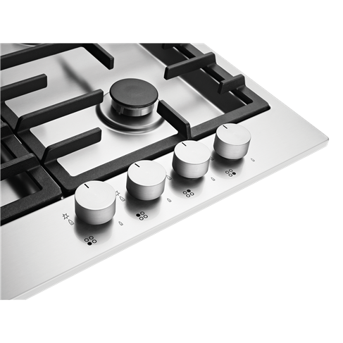 60cm 4 burner stainless steel gas cooktop - HG60FXA | AEG